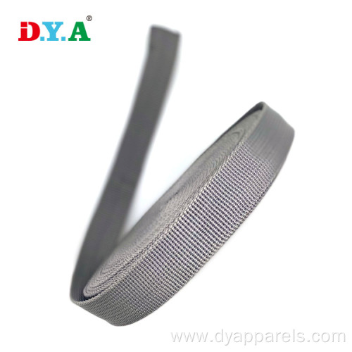 Durable Breathable 25mm Gray PP Polypropylene Webbing